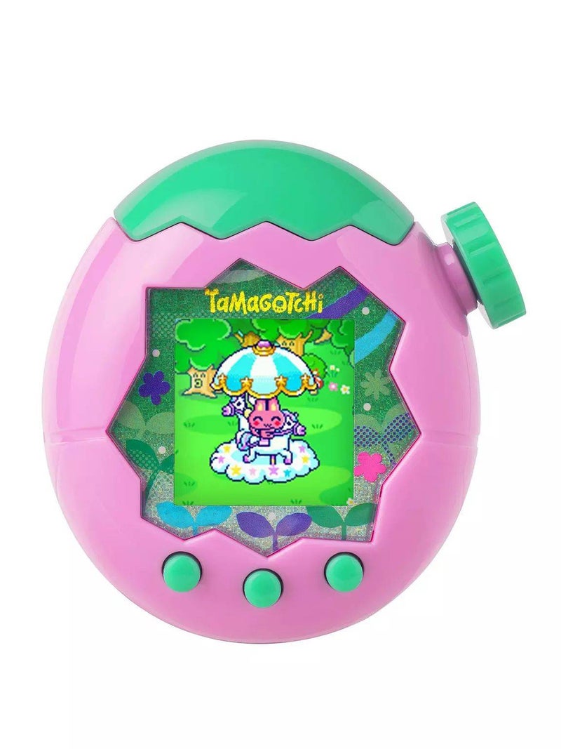 Tamagotchi Paradise Jade Forest Land Virtual Reality Pet (Pink/Green) - Image 2