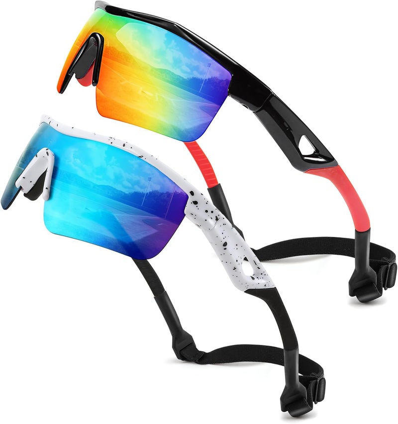 FEISEDY Kids Teens Baseball Polarized Sunglasses Sports TR90 Frame Boys Girls Cycling B2454 - Image 1