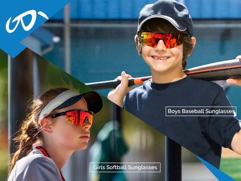 FEISEDY Kids Teens Baseball Polarized Sunglasses Sports TR90 Frame Boys Girls Cycling B2454 - Image 2