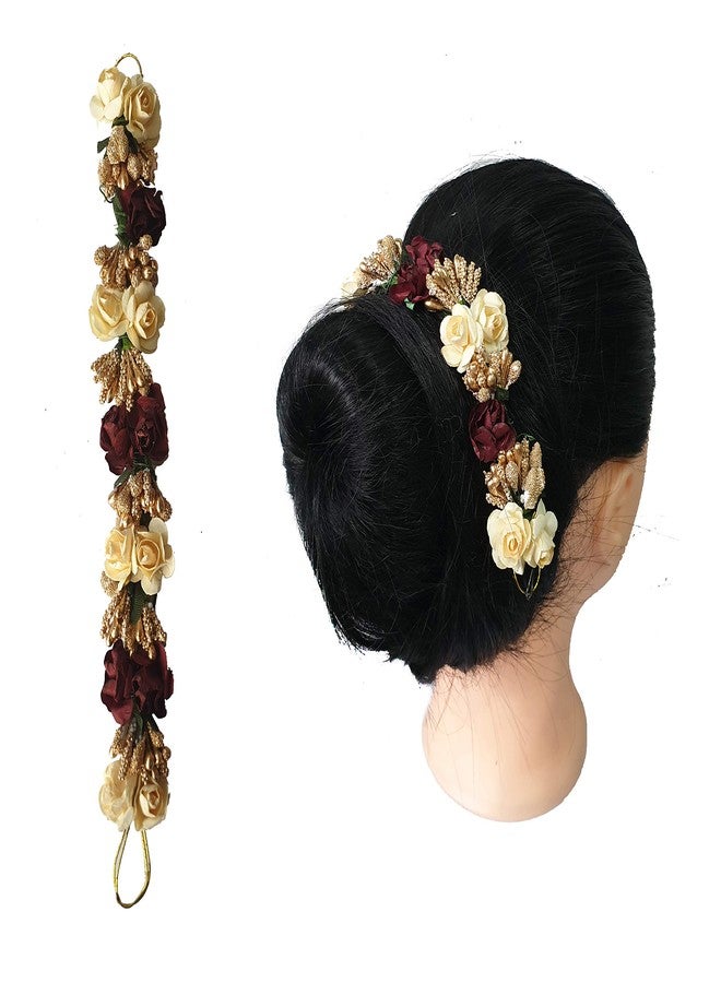 إكسسوارات شعر بيرزيت تيارا للنساء والفتيات، صانعة كعكة الشعر، غاجرا (متعددة الألوان) - Image 1