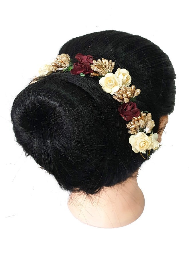 إكسسوارات شعر بيرزيت تيارا للنساء والفتيات، صانعة كعكة الشعر، غاجرا (متعددة الألوان) - Image 5