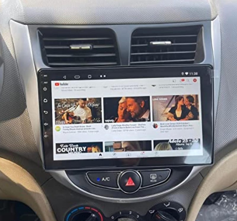 SSR android car screen for hyundai accent model 2012 to 2017 with reverse camera ips display - Image 3