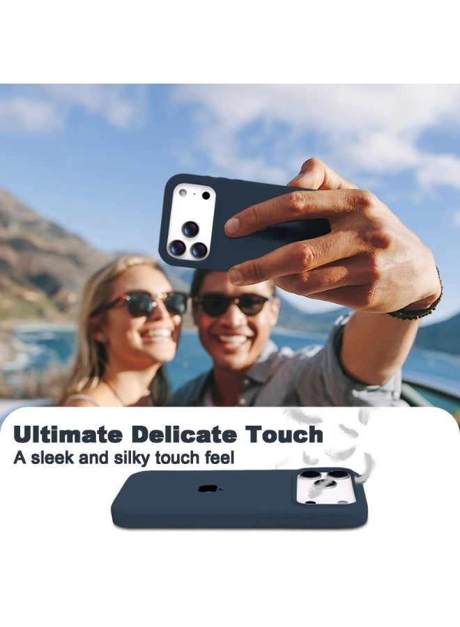 ULELAY iPhone 17 Pro Protective Case, Silicone Material, Shock-Resistant with Camera Lens Protection and Control Button Coverage, Anti-Shock Mobile Phone Protective Cover, Compatible with MagSafe Accessories - Image 5