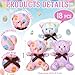 Haull 18 Pcs Easter Mini Plush Bears Bulk 4 Stuffed Animals Pastel Bear Gifts for Kids Print Bunny Stuffed Toys Classroom Exchange Prize Gifts Easter Basket Stuffers for Spring Egg Hunt Party Favors - Image 4
