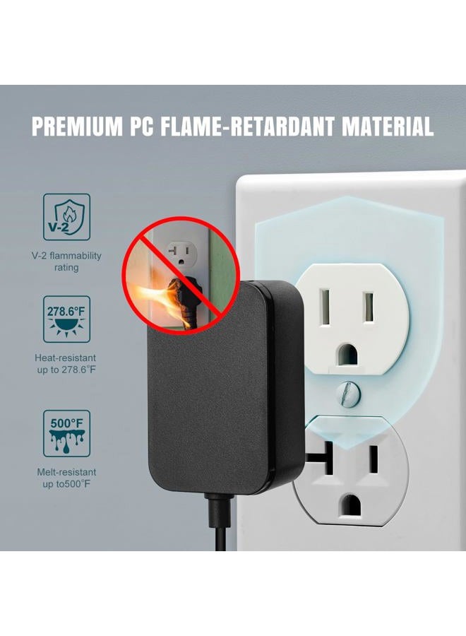 Lenink Loose Outlet Plug Fix, Glow in Dark, 12 Pack Plastic Snug Socket Secured, Outlet Tightener Insert, with Back Adhesive - Image 3
