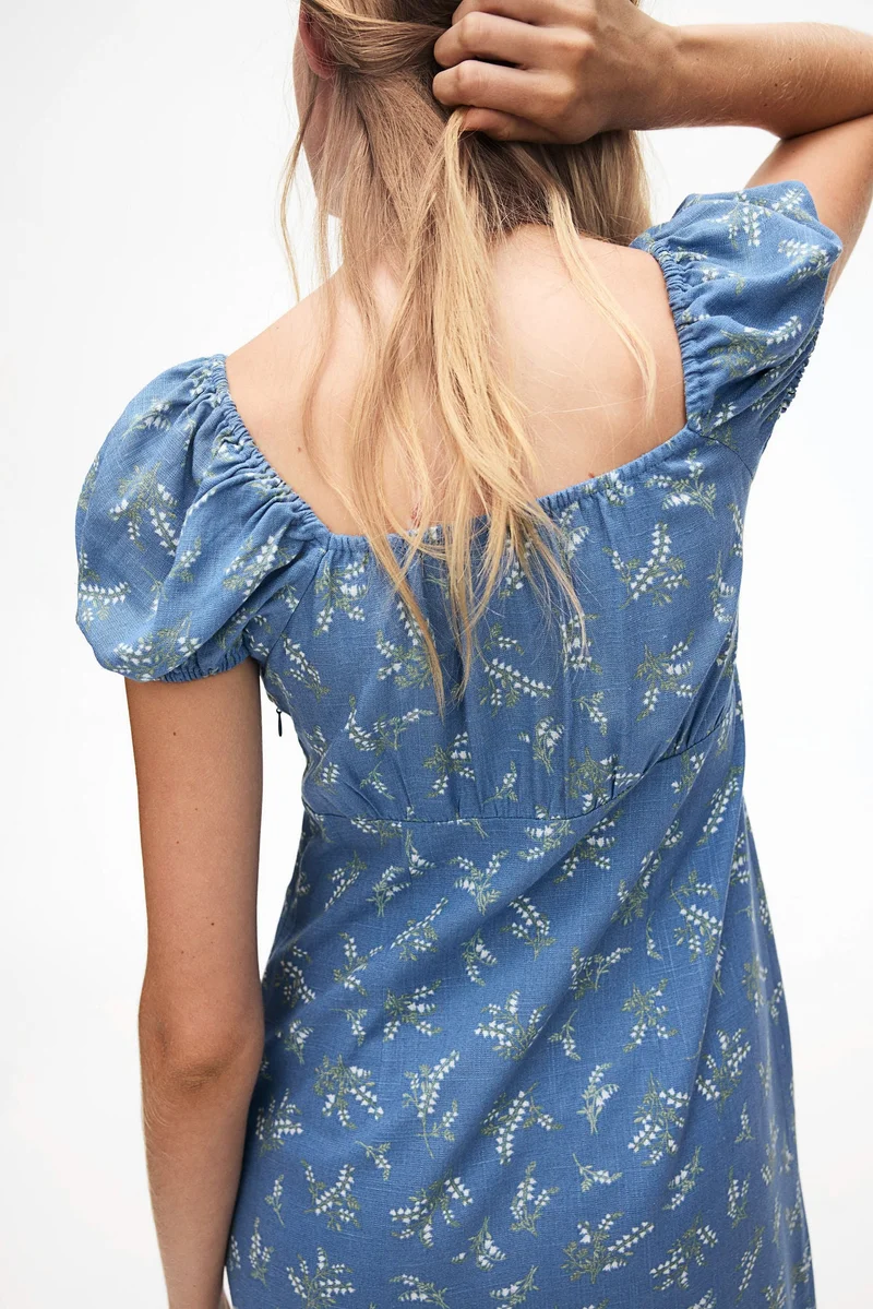H&M Tie-detail maxi dress