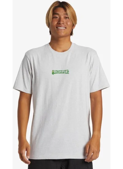 QUIKSILVER Island Sunrise Moe Men's White Tshirt AQYZT09543-SCVW