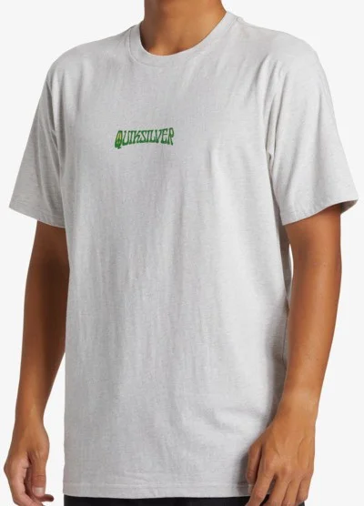 QUIKSILVER Island Sunrise Moe Men's White Tshirt AQYZT09543-SCVW