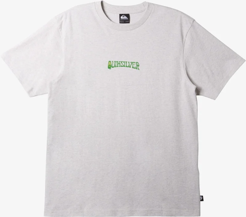 QUIKSILVER Island Sunrise Moe Men's White Tshirt AQYZT09543-SCVW