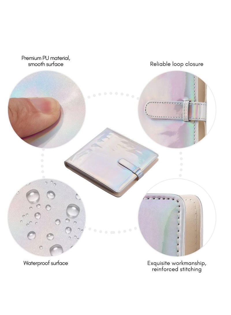 Mini Photo Album Compatible for Fujifilm Instax Mini 12 11 9 90 8+ 8 7S 40 26 25 EVO LiPlay Instant Camera/Mini Link SP-1 Printer/Z2300/ PIC-300 Polaroid Pictures (256 Pockets Shiny Silver) - Image 2