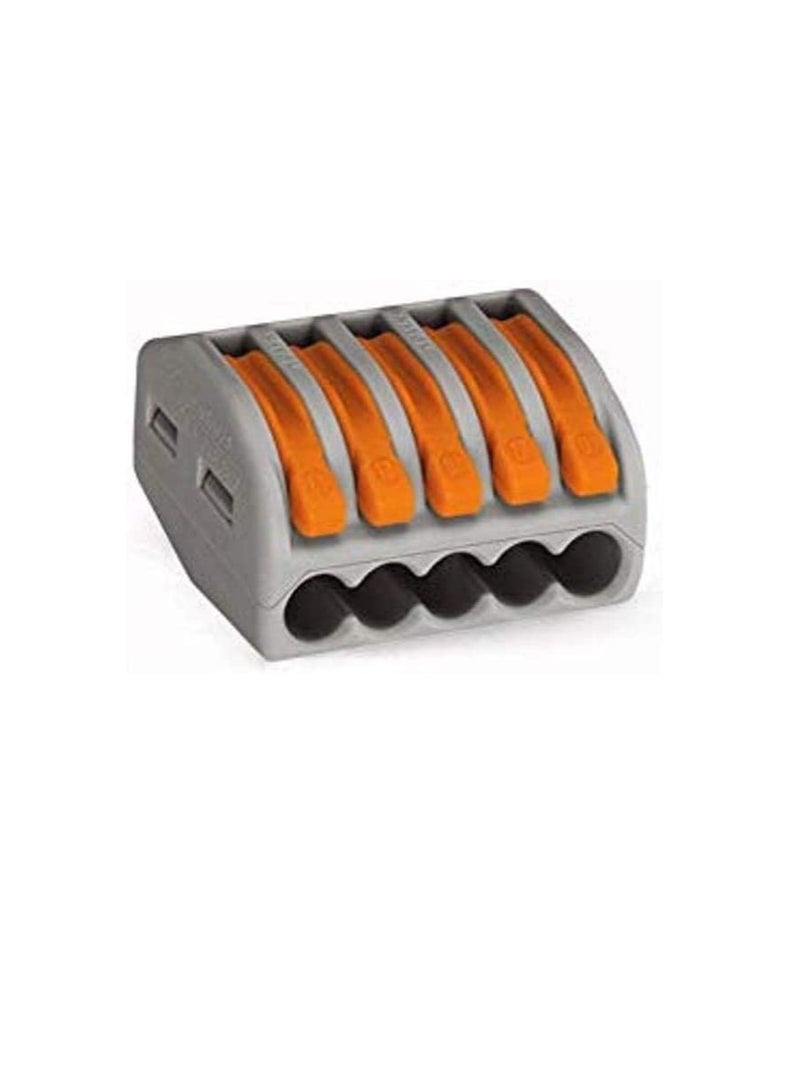 WAGO 222-415 40 Pack lever Nuts 5 Pole - Image 1