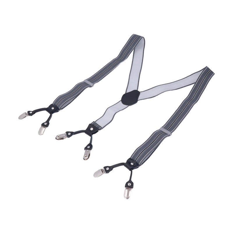 Men's Suspenders: Adjustable Y-Back Style - Durable Alloy Clip Suspenders for Formal Wear, Menswear - Image 5