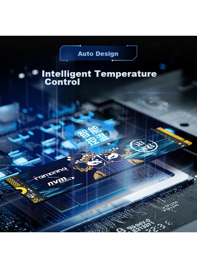 fanxiang فانشيانغ 2 تيرابايت SSD، واجهة M.2، بروتوكول NVMe، PCIe 4.0X4، قرص صلب لتوسيع سطح المكتب واللابتوب PS5، ملحق تخزين الكمبيوتر، S790E - Image 5