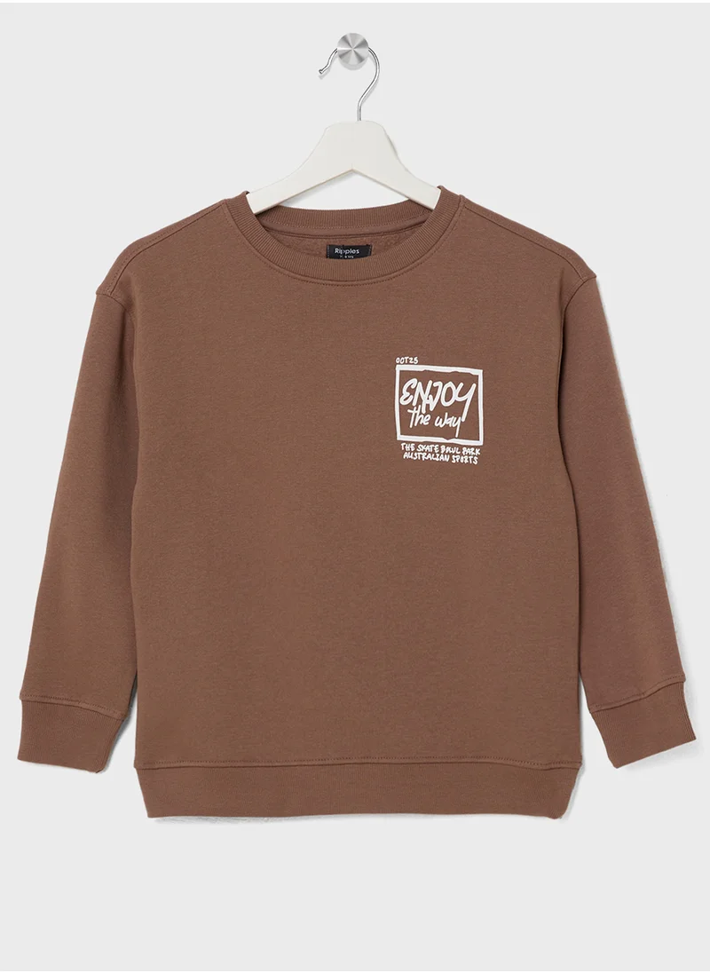 ريبلز مع نمشي Boys Sweatshirts