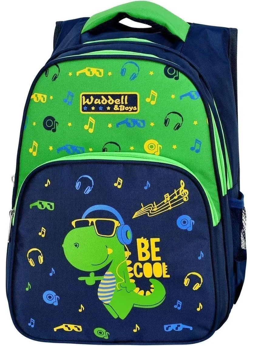 Masho Trend Be Cool Dino School Bag + Nutrition - Dinosaur Bag Boys Primary School Bag Dinosaur Bag
