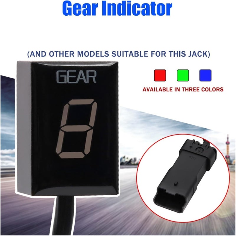 QASULER Digital Gear Indicator for Ducati Scrambler 400 - Image 3