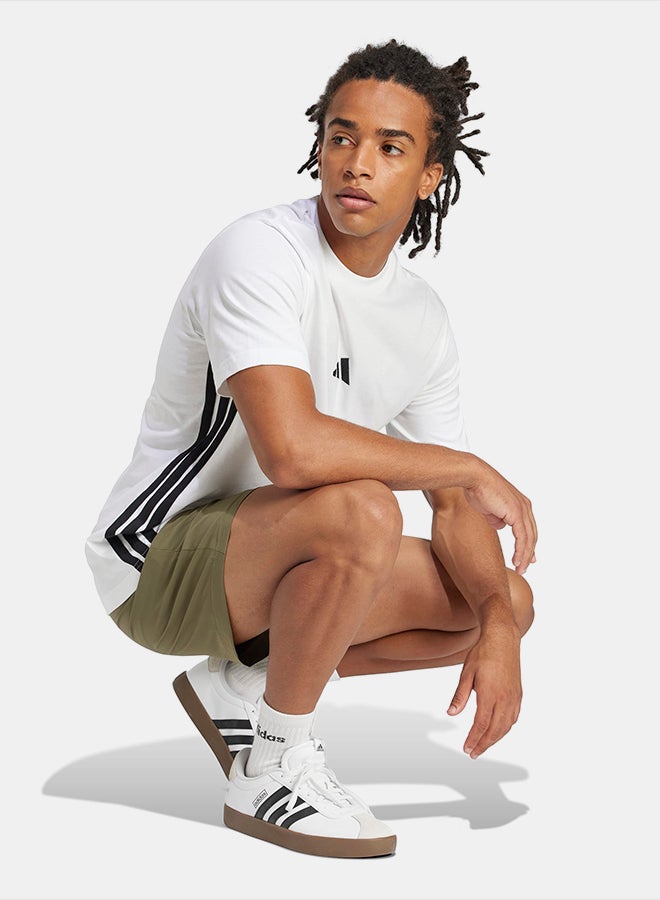 Adidas Essentials 3-Stripes Single Jersey T-Shirt - Image 3