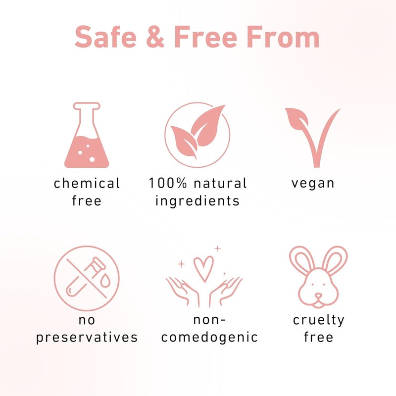 Pretty Me Prettyme Pomegranate Beetroot Powder Face Pack for Brighter Glowing Skin Tone Helps In Anti Ageing Natural Pink Blush Natural Face Pack For WomenMen Safe For All Skin Type 80g - Image 5