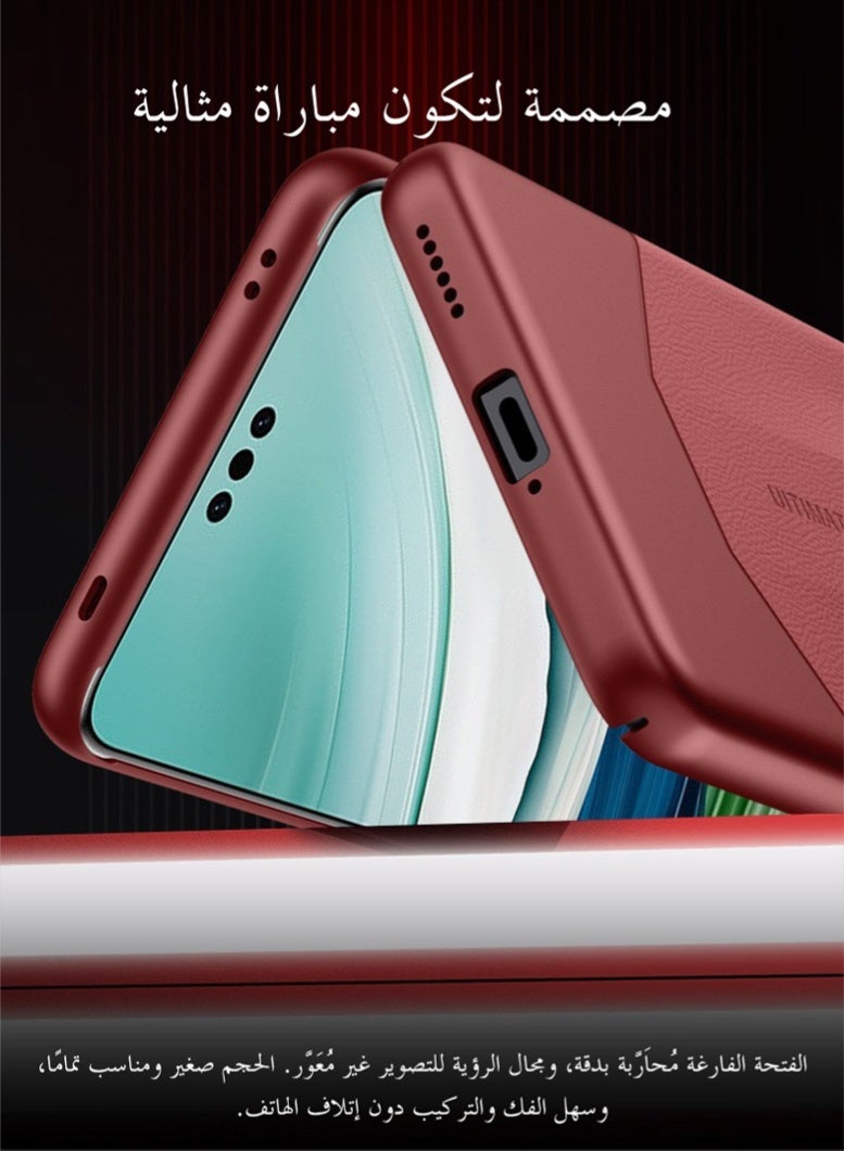 A product suitable for HONOR X9c Smart 5G 6.8-inch, with a genuine leather protective case, shock and drop resistant, and can instantly transform into an extraordinary master series appearance with its luxurious and extraordinary appearance - Image 5