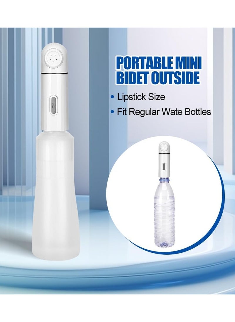XVersion - Portable Electric Bidet Shattaf Sprayer for Travel - 4-Mode Handheld Mini Toilet Shower Head, USB Rechargeable, IPX7 Waterproof for Personal Hygiene Cleaning - Image 1