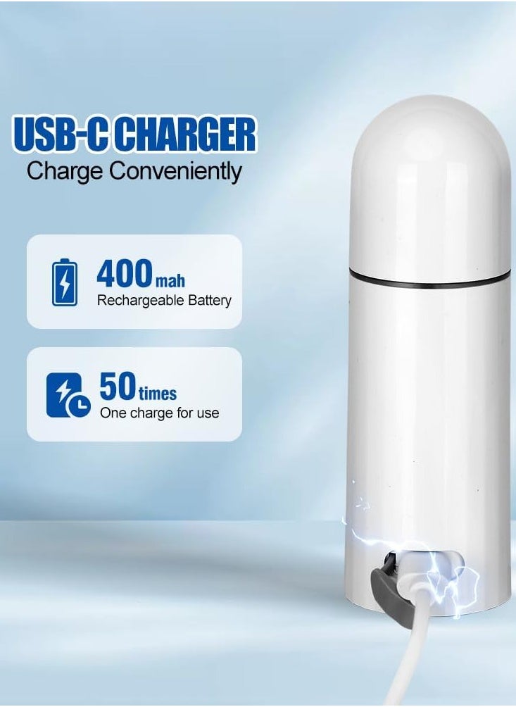 XVersion - Portable Electric Bidet Shattaf Sprayer for Travel - 4-Mode Handheld Mini Toilet Shower Head, USB Rechargeable, IPX7 Waterproof for Personal Hygiene Cleaning - Image 1