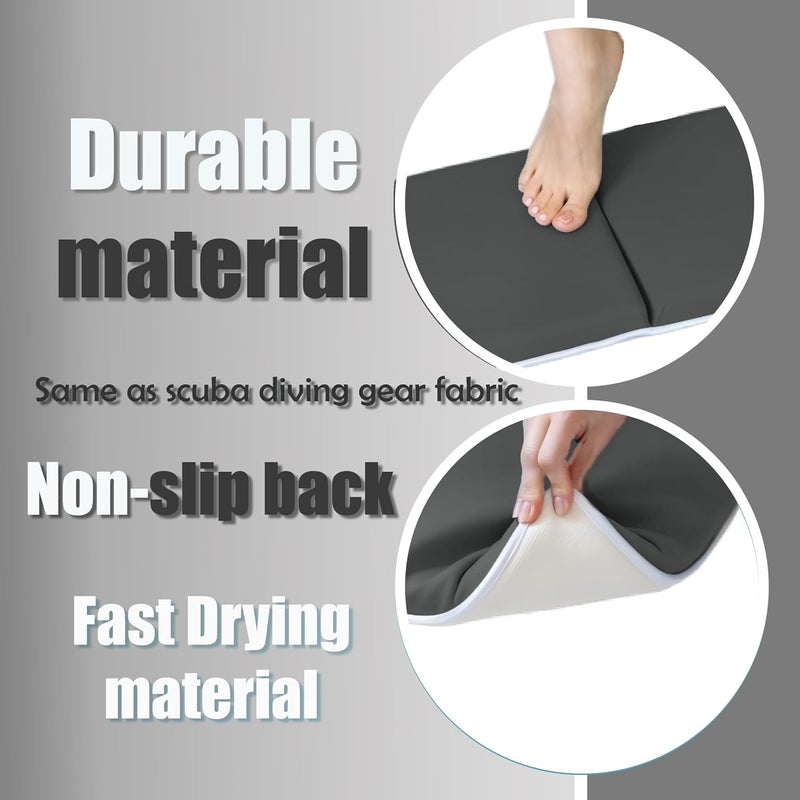 Supa Ant Baby Bath Kneeler and Elbow Rest Pad –Mom’s Choice Award Winner –US-Designed Extra Thick Bathtub Kneeling Pad with 8 Suction Cups, 5-Pocket Organizer, Non-Slip, Cushioned, Durable (Charcoal) - Image 5