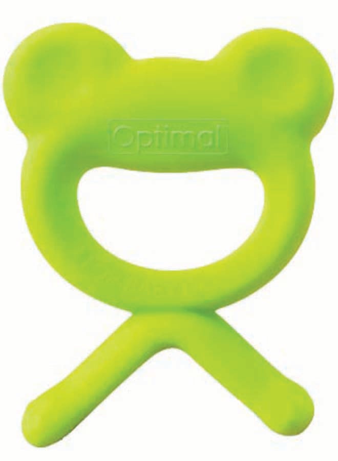 Optimal Playful Silicone Teether - Squeezable & Indestructible (Bpa-Free) - Assorted - Image 1
