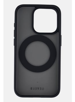 LEVELO Iphone 15 Pro Ringo Reinforced Corners With Airguard Protective Case, Black  - Image 4