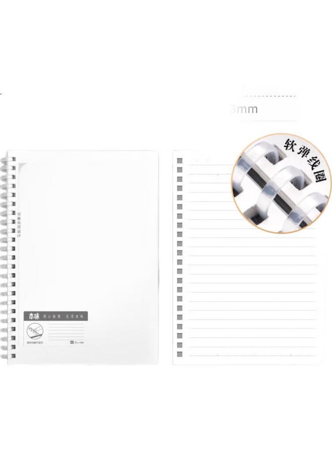 M.G Chenguang (M&G) Stationery, A5 Notebook, High-Quality Simple Design, Soft Spiral Binding, Student Error Correction Draft Notebook, Portable Learning Supplies, Ruled Paper, 1 Notebook Xa5847 - Image 3