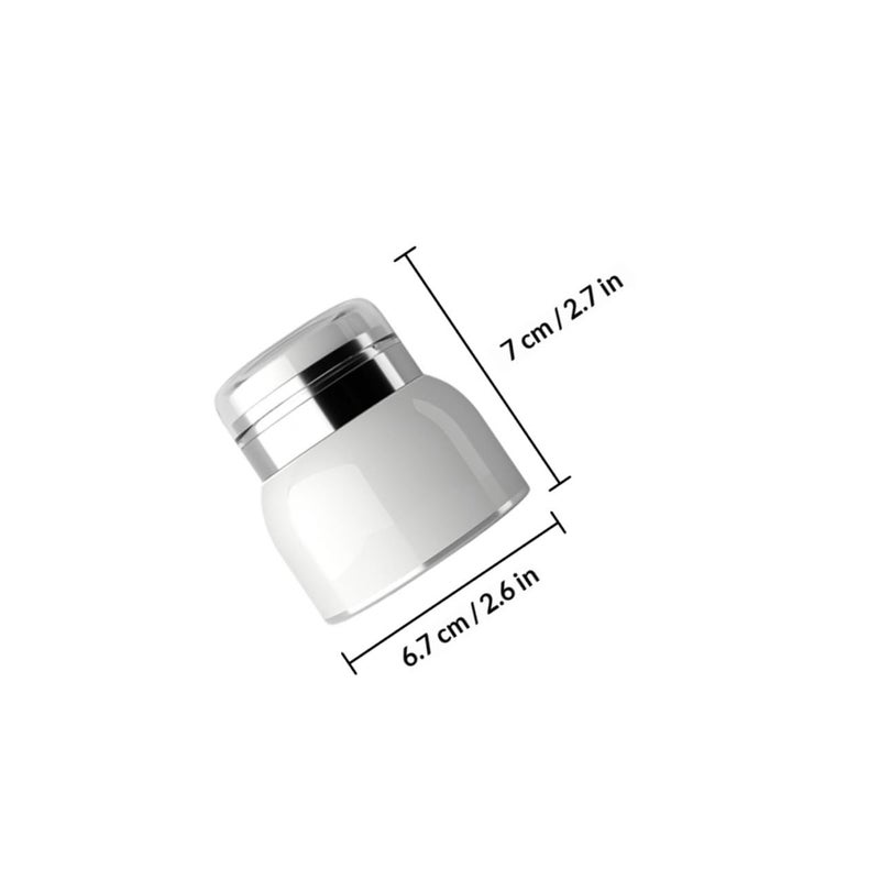 Refillable 30g Acrylic Cream Jar Travel Size Cosmetic Container - Image 3