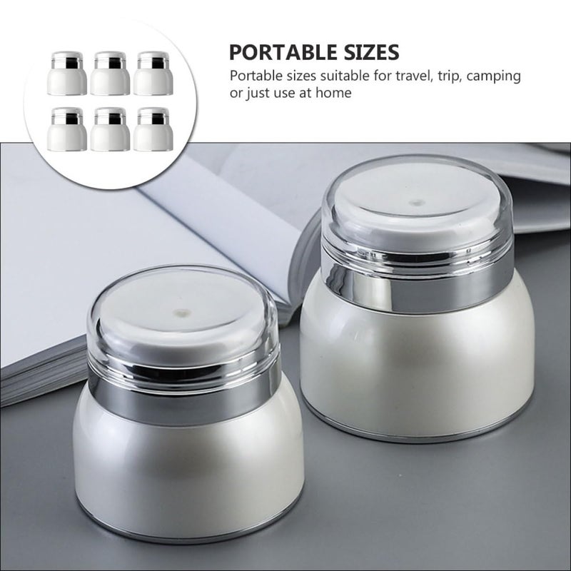 Refillable 30g Acrylic Cream Jar Travel Size Cosmetic Container - Image 5