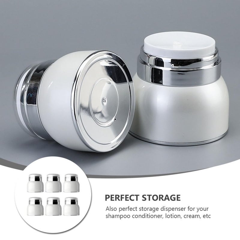 Refillable 30g Acrylic Cream Jar Travel Size Cosmetic Container - Image 4