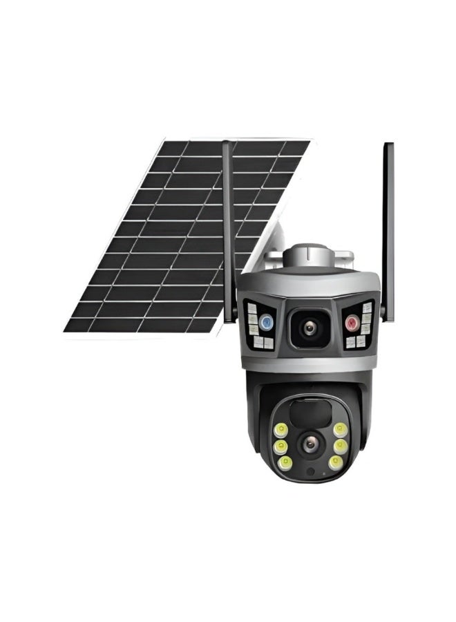 Dreamzon HD Intelligent Solar Energy Alert PTZ Camera Easy Installation 8MP Ultra HD and 5G WiFi Network - Image 2