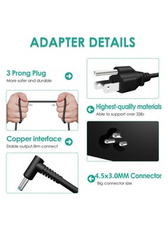 Max Power 150W AC Charger Fit for Original HP Zbook 15 16 17 15u 15v G3 G4 G5 G6 G7 G8 G9 ZBook Studio G3 G4 G5 G6 G7 G8 OMEN by 15 17 Pavilion Gaming 15 17 TPN-CA11 TPN-DA09 Laptop Power Adapter Supply  - Image 5