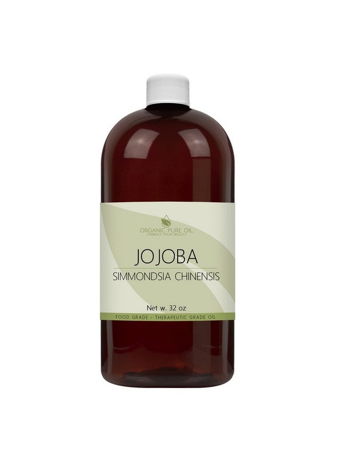 OPO 100% Pure Jojoba Oil 32 Oz Cold Pressed Carrier Oil For Hair Skin Face Lips Massage Makeup Remover Soaps - Image 2