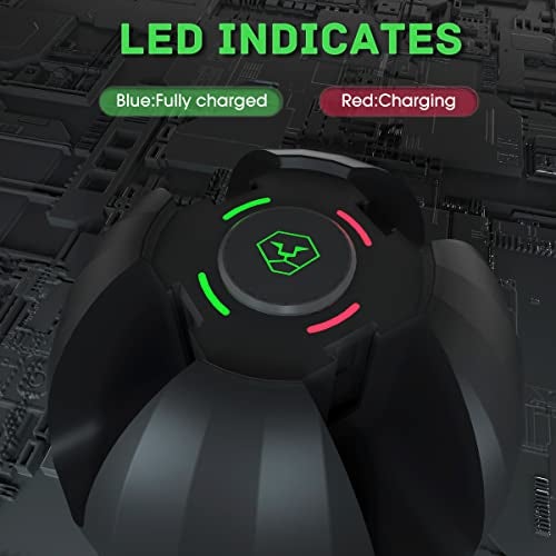 PURBHE Switch Controller Charging Dock for Nintendo OLED Joycon, Charger Station with Switch 1 JoyCon, 4 in 1 Joycon Charging Dock for Joy Con with LED Indication and USB Type-C Charger Cable - Image 4