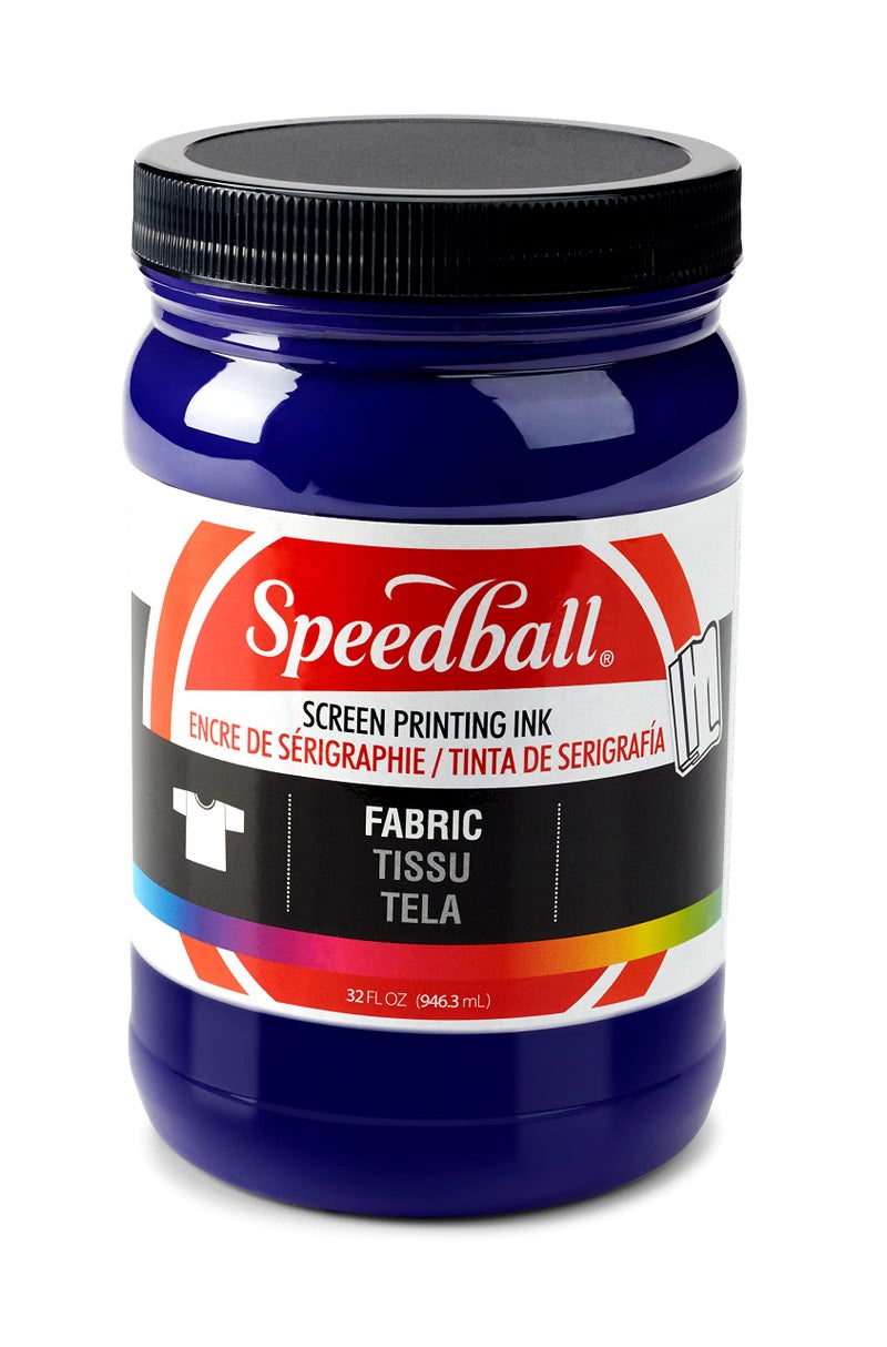 Speedball 004575, 4575, Fabric Screen Printing Ink, 32 Fl oz., Violet - Image 1