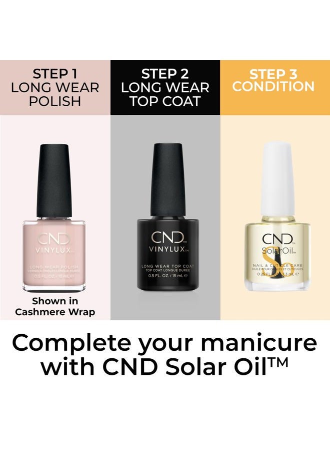 CND Vinylux Long Wear Nail Polish (No Lamp Required), 15 ml, Nude, Field Fox - Image 5