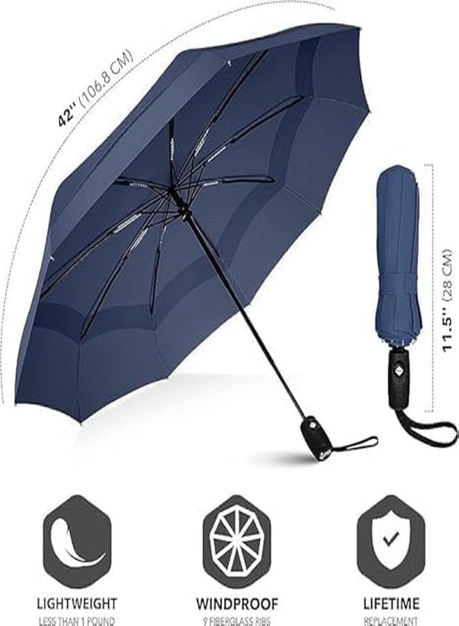 MODUX Folding Stand and Handle, Umbrella, Umbrella for Men, Umberallas for Rain Big Size Men, Windproof Umberalla Large for Man,Women - Image 4