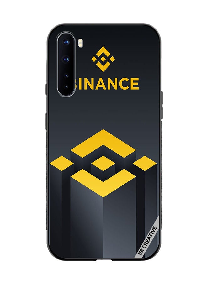 VR CREATIVE Protective Case Cover For OnePlus Nord Binance Logo Design Multicolour - Image 1