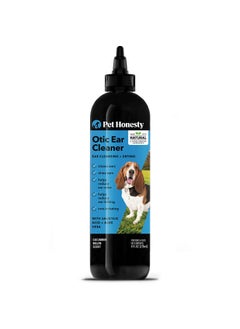 Pet Honesty Pet Honesty OTIC Dog Ear Cleaner & Ear Health Support - Advanced Solution to Help Reduce Itching, Redness, Odor, Debris & Wax, Irritation & Inflammation - Vet-Recommended for Dogs and Cats - 8 oz  - Image 1