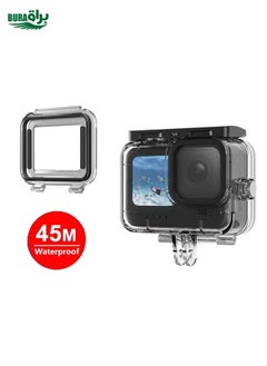For GoPro Hero11 Black / HERO10 Black / HERO9 Black TELESIN Waterproof Case Full Scene Anti-Fog Underwater Diving Housing