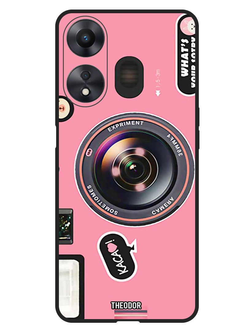 Theodor Protective Case Anti Scratch Shock Proof Bumper Cover For Oppo A18 Camera 1 - Image 1