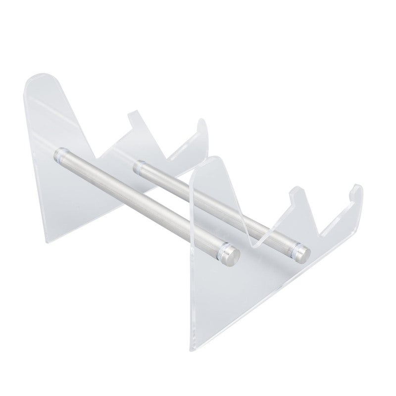 Acrylic Keyboard Display Stand - Transparent Sturdy Non-Slip Detachable Multifunctional Holder for Home Office Travel Desk Organization & Tablet Display - Image 4
