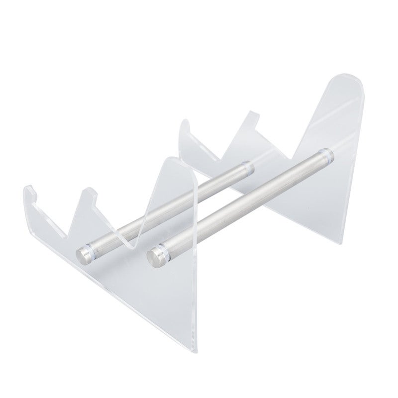 Acrylic Keyboard Display Stand - Transparent Sturdy Non-Slip Detachable Multifunctional Holder for Home Office Travel Desk Organization & Tablet Display - Image 3