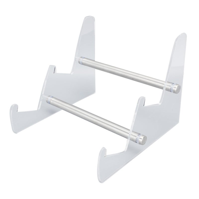 Acrylic Keyboard Display Stand - Transparent Sturdy Non-Slip Detachable Multifunctional Holder for Home Office Travel Desk Organization & Tablet Display - Image 2