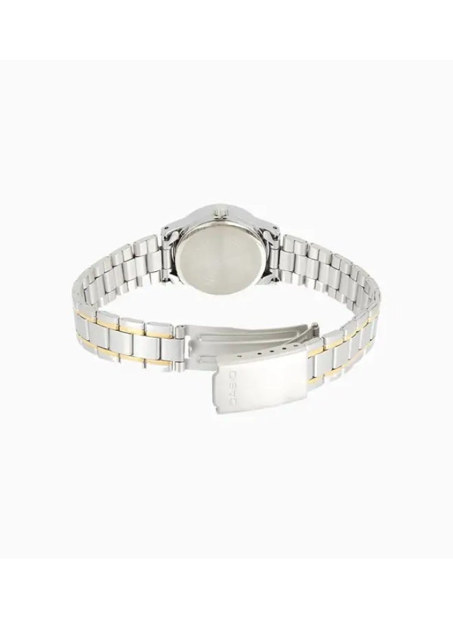 كاسيو ساعة يد نسائية ستانلس ستيل بعقارب -- -  مم - Image 2