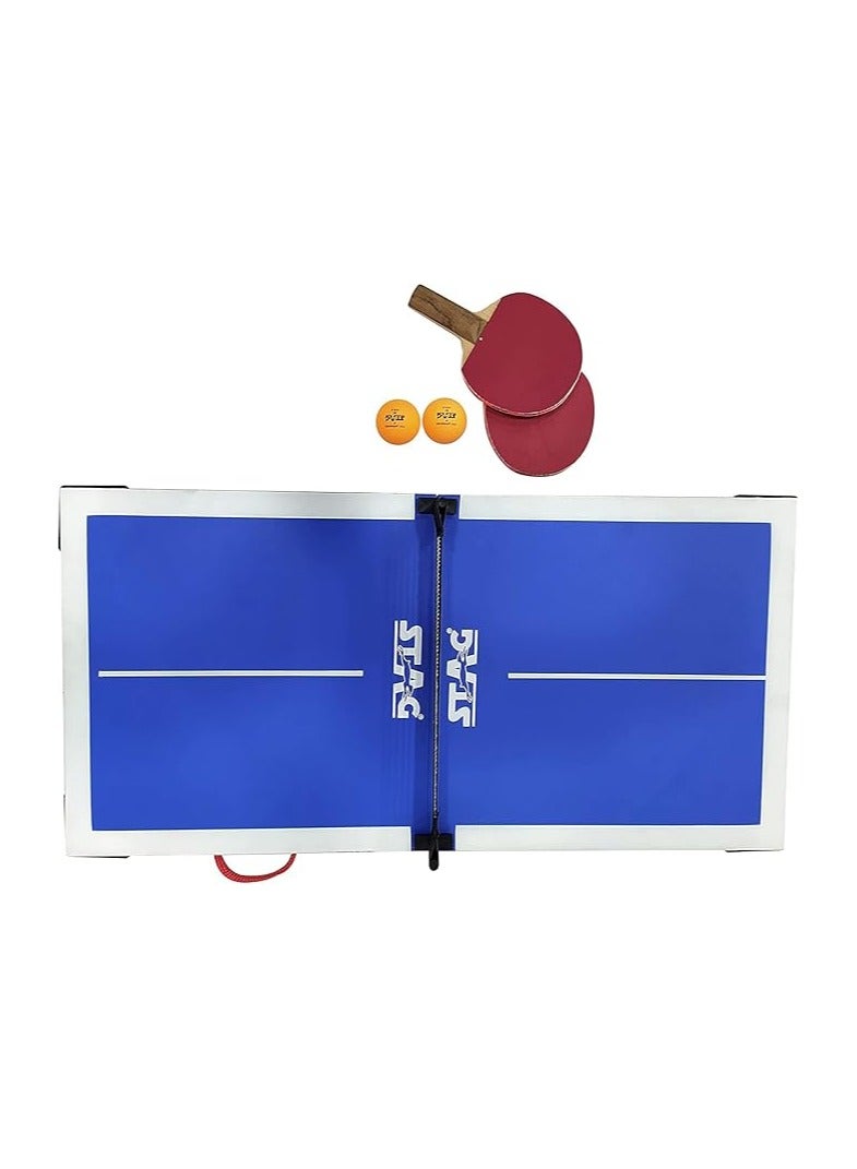 STAG ICONIC Stag Super Mini Fun Table Tennis Table | Compact & Portable | Indoor Game for Kids & Adults - Image 3