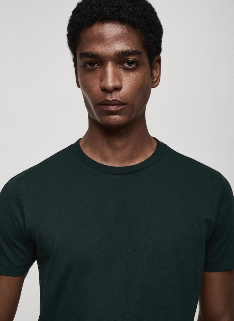 Mango Man Slim-Fit T-Shirt  - Image 4