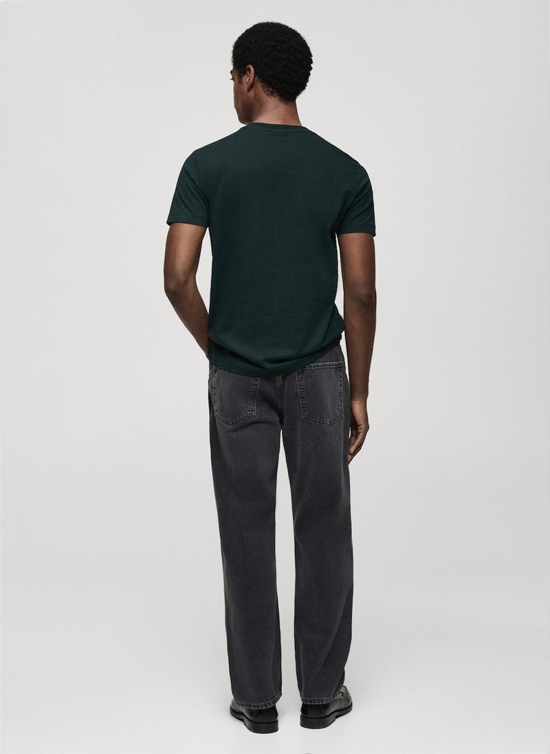 Mango Man Slim-Fit T-Shirt  - Image 2